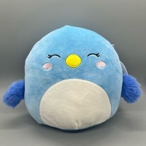 2 for $13 - 2020 NWT “Bebe” 8-Inch Squishmallow Plush - Blue Bird w Yellow Beak